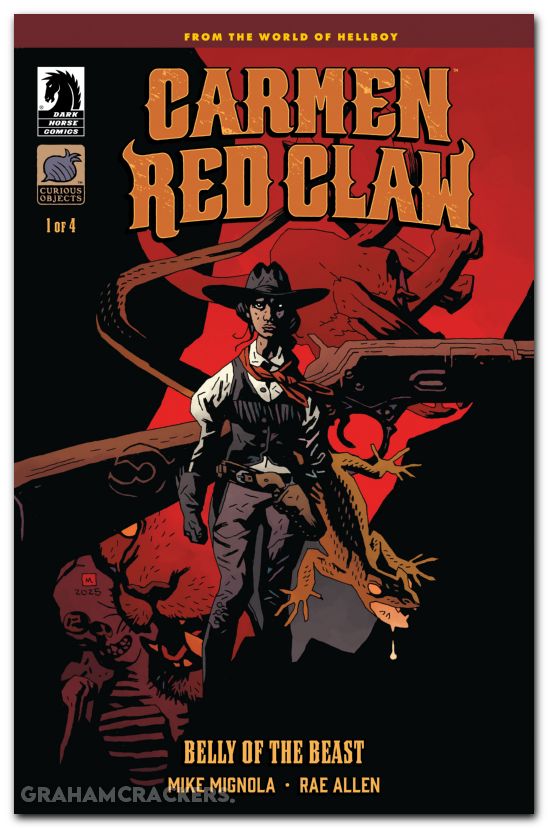 Carmen Red Claw Belly Of The Beast #1 (2026) cover b mignola variant