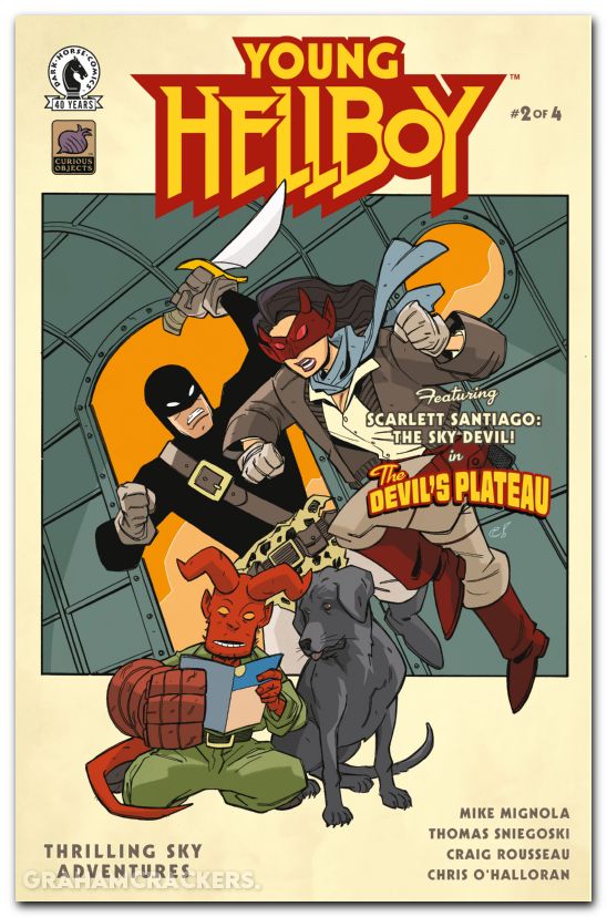 Young Hellboy Thrilling Sky Adventures #2 (2026) cover a