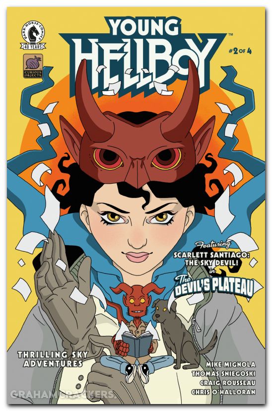 Young Hellboy Thrilling Sky Adventures #2 (2026) cover b darrow variant