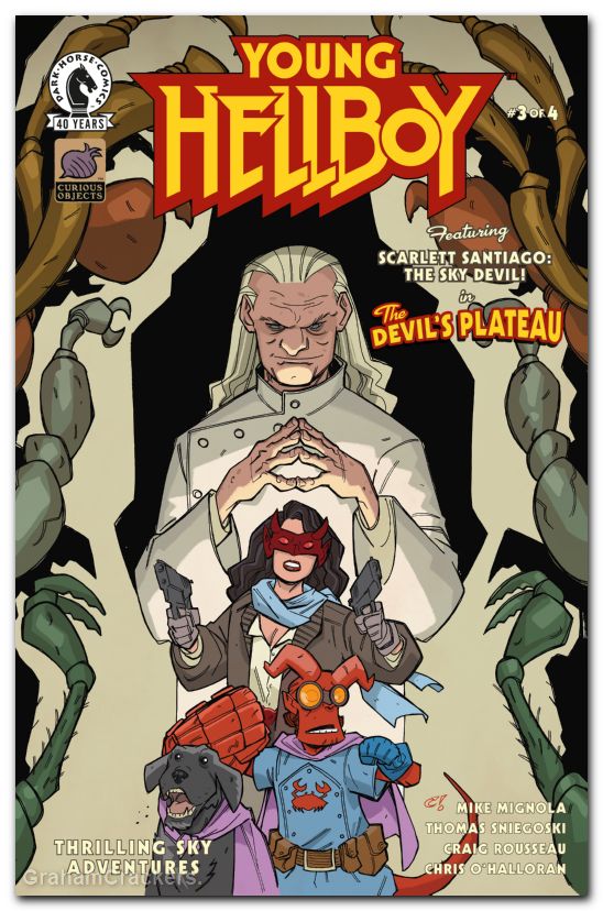 Young Hellboy Thrilling Sky Adventures #3 (2026) cover a