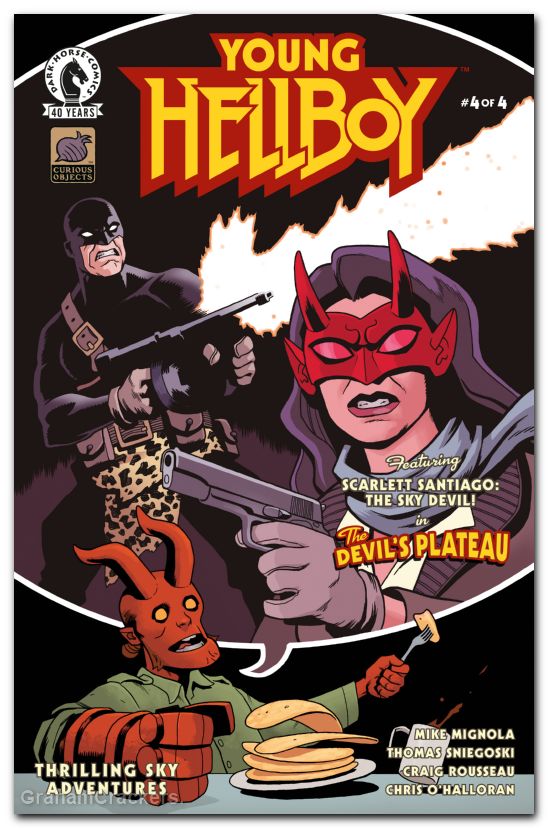 Young Hellboy Thrilling Sky Adventures #4 (2026) cover b stenbeck variant