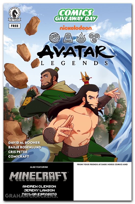FCBD 2026 Avatar The Last Airbender Legends Minecraft Heart Of Cobblestone #1