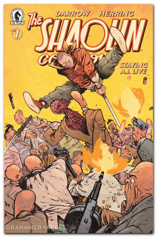 Shaolin Cowboy Staying AILive #1 (2026) cover d johnson variant