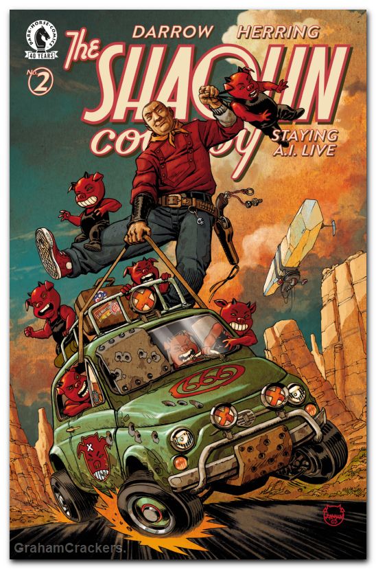 Shaolin Cowboy Staying AILive #2 (2026) cover c johnson variant