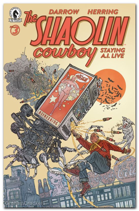 Shaolin Cowboy Staying AILive #3 (2026) cover a
