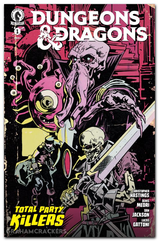 Dungeons And Dragons Total Party Killers #1 (2026) cover c walsh variant