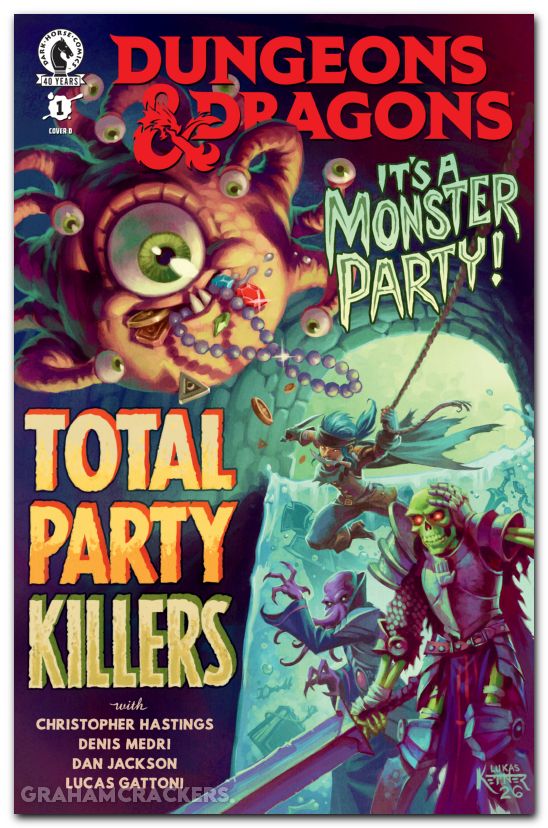 Dungeons And Dragons Total Party Killers #1 (2026) cover d ketner variant