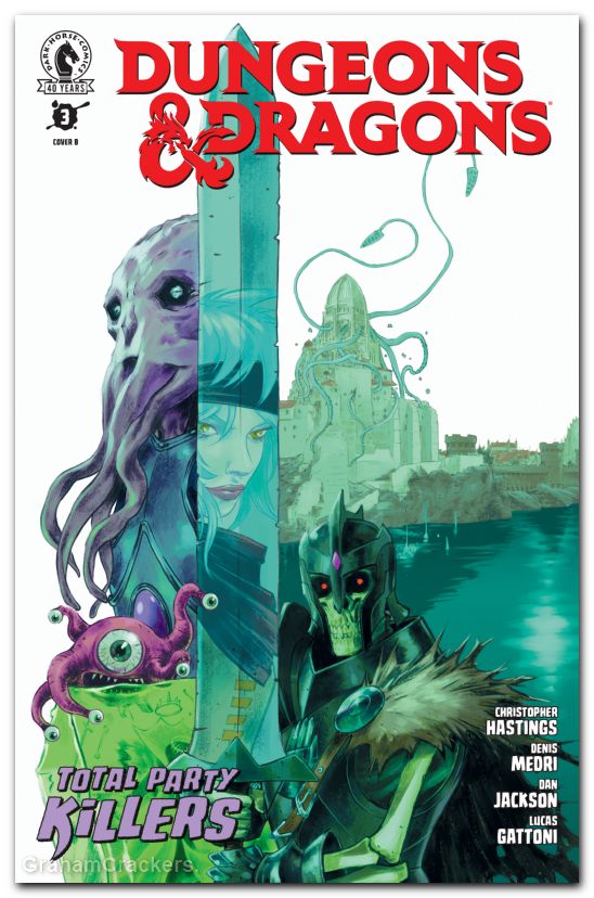Dungeons And Dragons Total Party Killers #3 (2026) cover b blanco variant