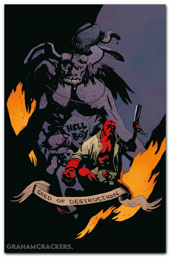 Hellboy Seed Of Destruction #1 (1994) 2026 facsimile edition cover b mignola variant