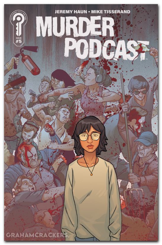 Murder Podcast #5 (2025) cover b tisserand connecting variant
