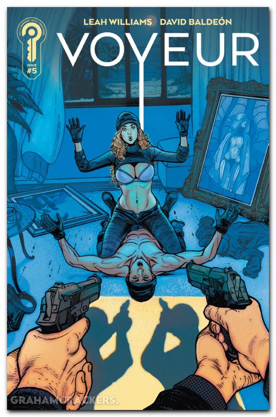 Voyeur #5 (2025) cover a