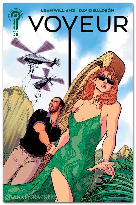 Voyeur #5 (2025) cover b baldeon variant