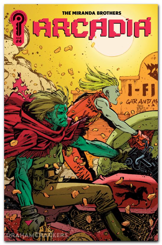 Arcadia #4 (2025) cover b corona variant
