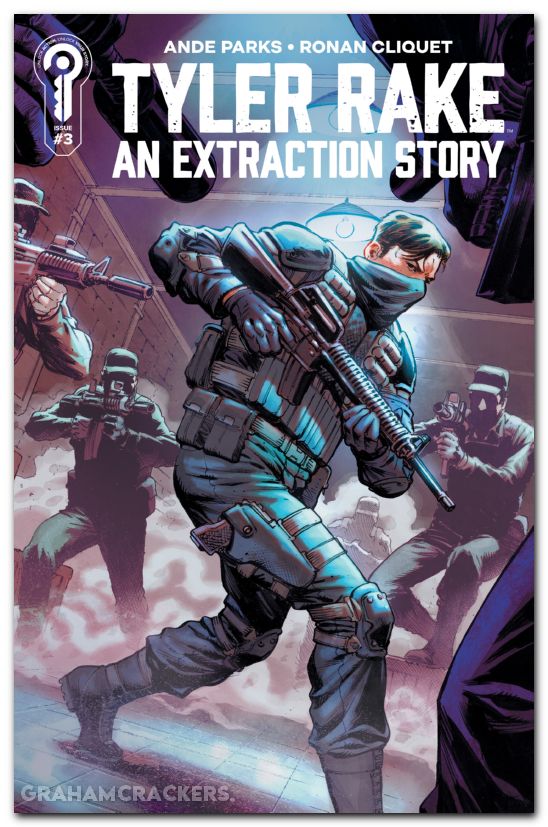 Tyler Rake An Extraction Story #3 (2026) cover b santucci variant