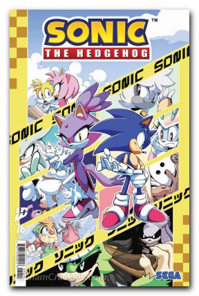 Sonic The Hedgehog #76 (2018) cover b thomas variant