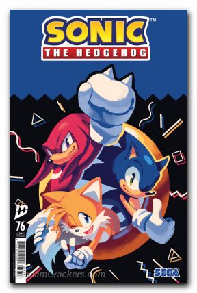 Sonic The Hedgehog #76 (2018) cover c fourdraine variant