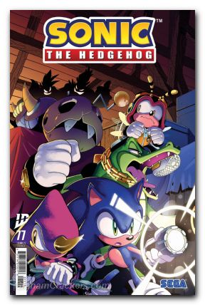 Sonic The Hedgehog #77 (2018) cover a