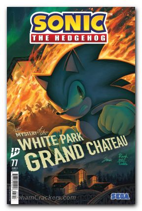 Sonic The Hedgehog #77 (2018) cover b haines variant
