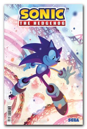 Sonic The Hedgehog #77 (2018) cover c fourdraine variant
