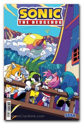 Sonic The Hedgehog #78 (2018) cover a