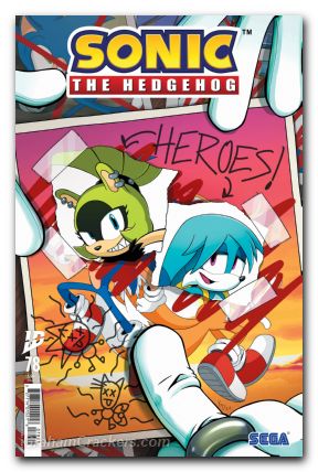 Sonic The Hedgehog #78 (2018) cover b dobbins variant