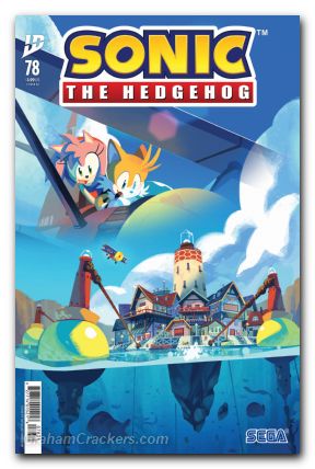 Sonic The Hedgehog #78 (2018) cover c fourdraine variant