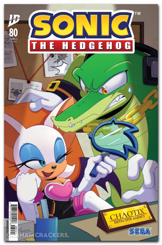 Sonic The Hedgehog #80 (2018) cover b kareh variant