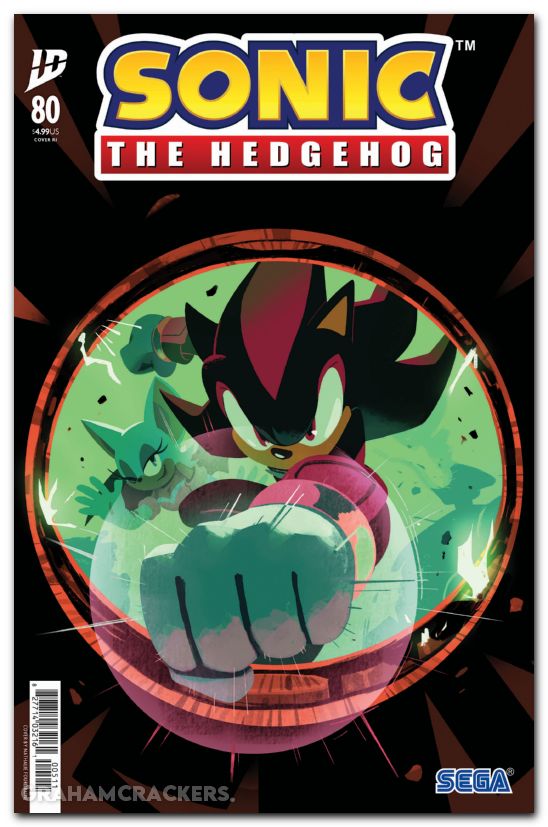 Sonic The Hedgehog #80 (2018) cover c fourdraine variant