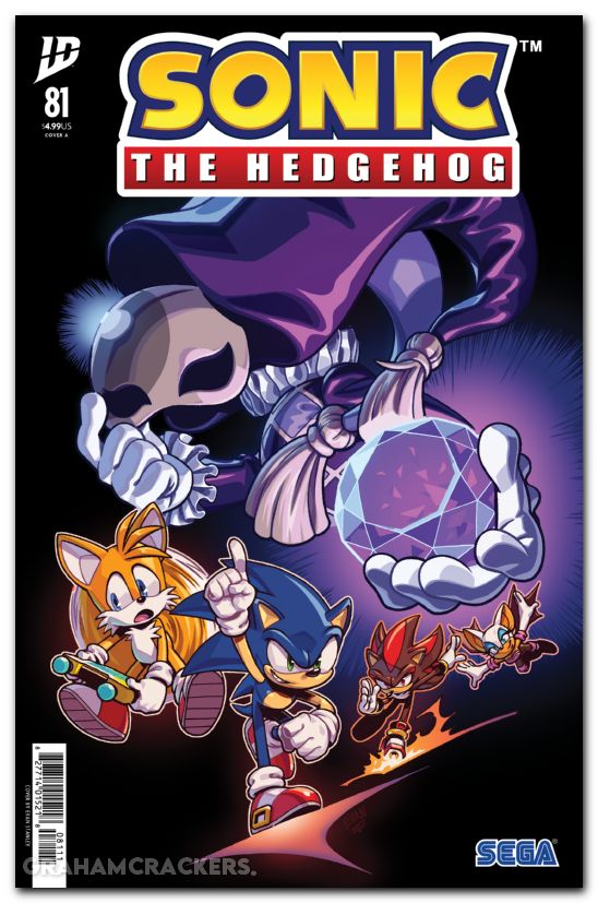 Sonic The Hedgehog #81 (2018) cover a