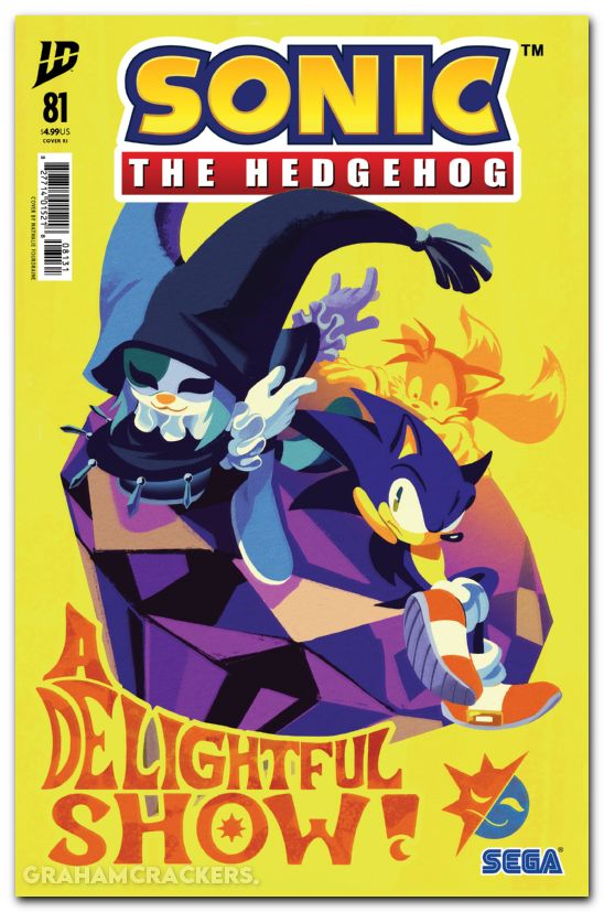 Sonic The Hedgehog #81 (2018) cover c fourdraine variant