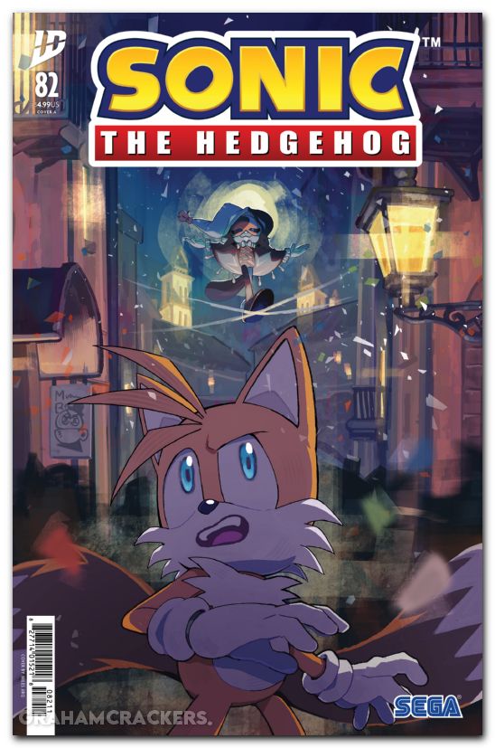 Sonic The Hedgehog #82 (2018) cover a