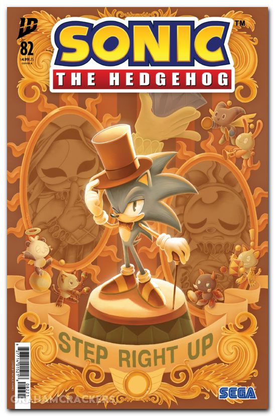 Sonic The Hedgehog #82 (2018) cover b haines variant
