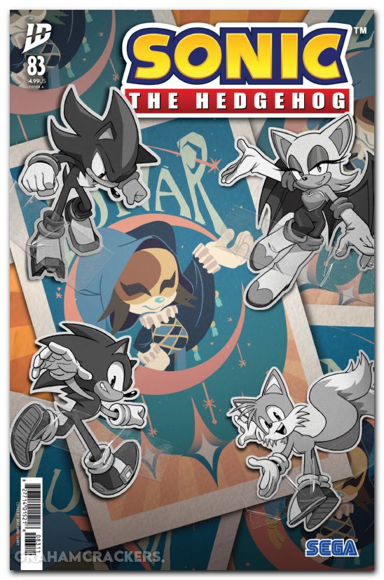 Sonic The Hedgehog #83 (2018) cover a