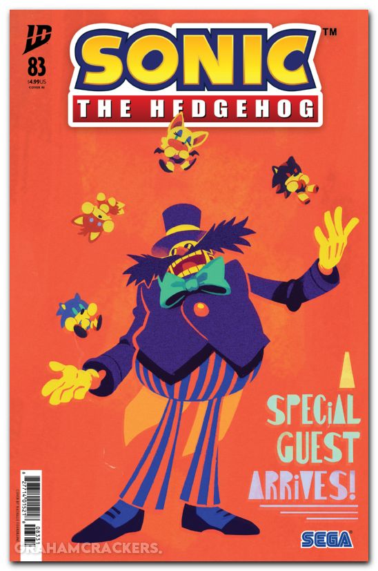 Sonic The Hedgehog #83 (2018) cover c fourdraine variant