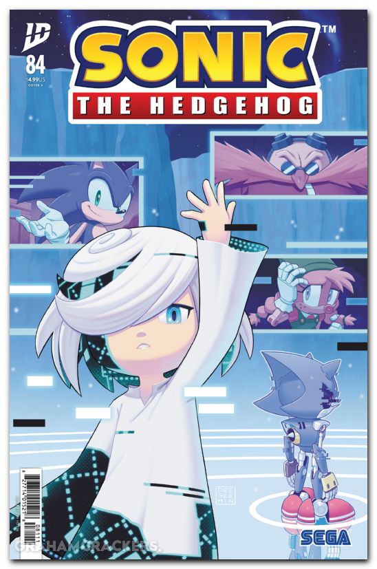 Sonic The Hedgehog #84 (2018) cover a