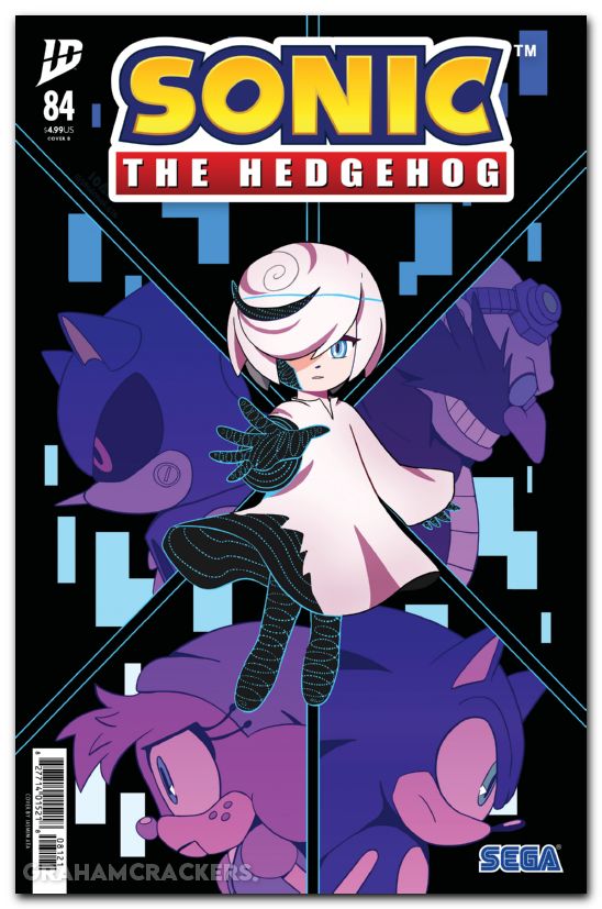 Sonic The Hedgehog #84 (2018) cover b ata variant