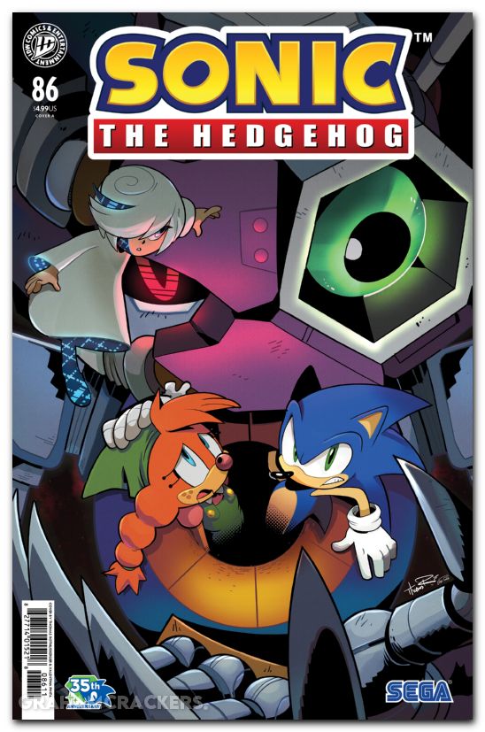 Sonic The Hedgehog #86 (2018) cover a