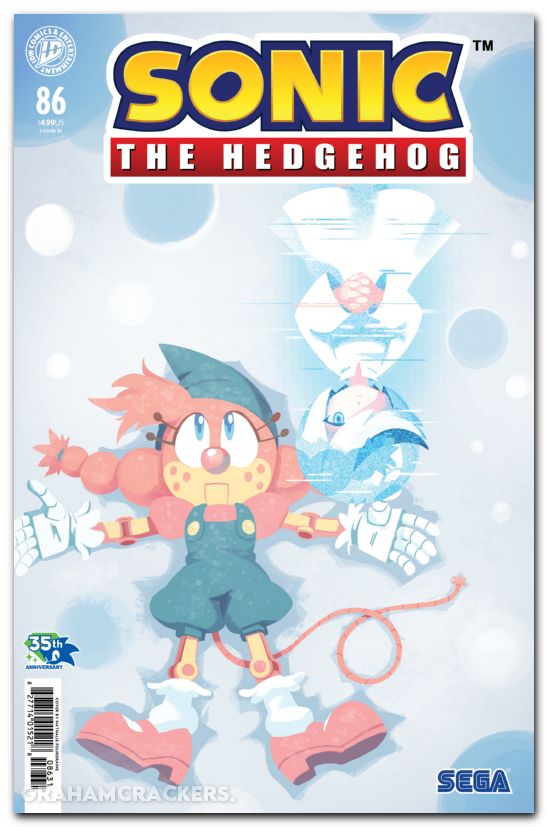 Sonic The Hedgehog #86 (2018) cover c fourdraine variant