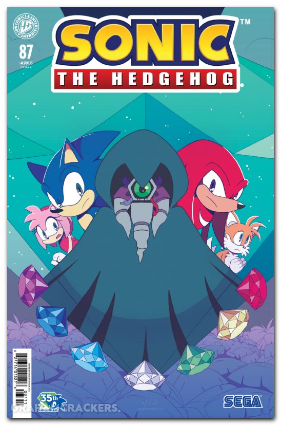 Sonic The Hedgehog #87 (2018) cover a