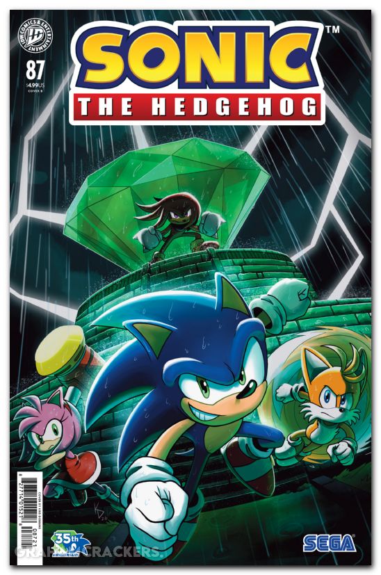 Sonic The Hedgehog #87 (2018) cover b dobbins variant