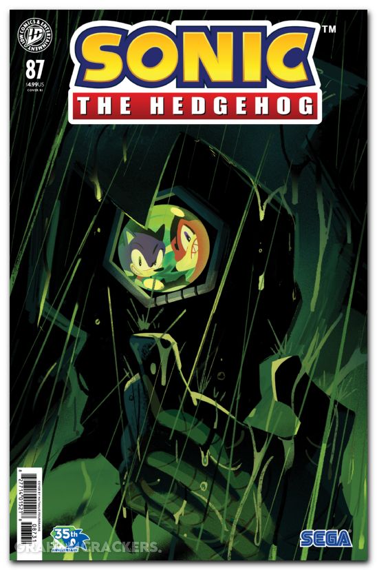 Sonic The Hedgehog #87 (2018) cover c fourdraine variant
