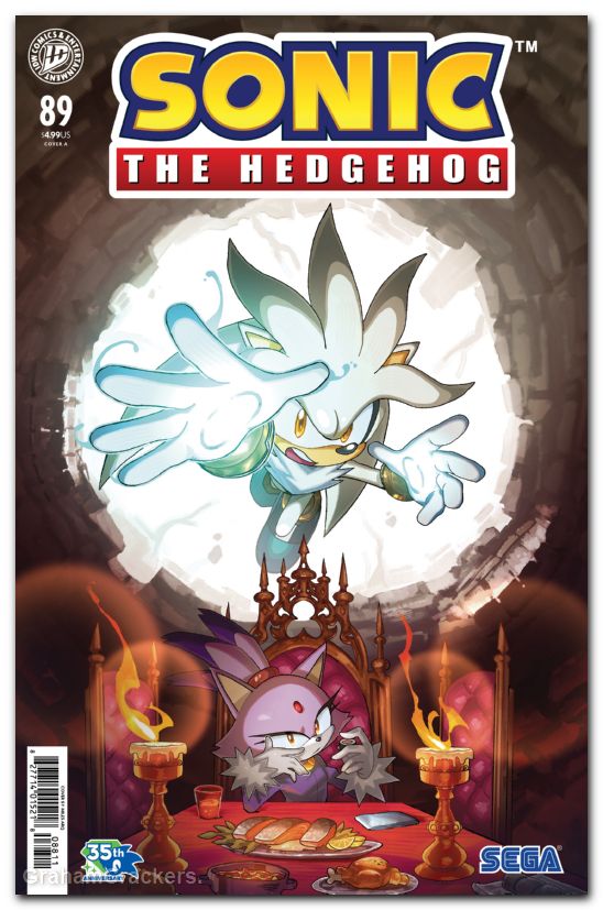 Sonic The Hedgehog #89 (2018) cover a