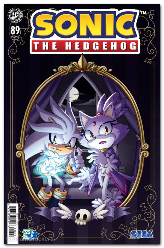 Sonic The Hedgehog #89 (2018) cover b oz variant
