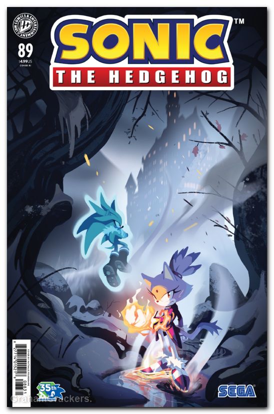 Sonic The Hedgehog #89 (2018) cover c fourdraine variant