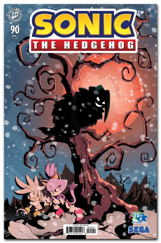 Sonic The Hedgehog #90 (2018) cover b bulmer variant