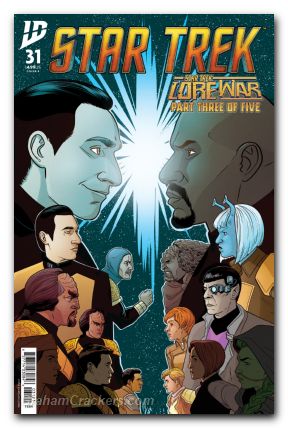Star Trek #31 (2022) cover b levens variant