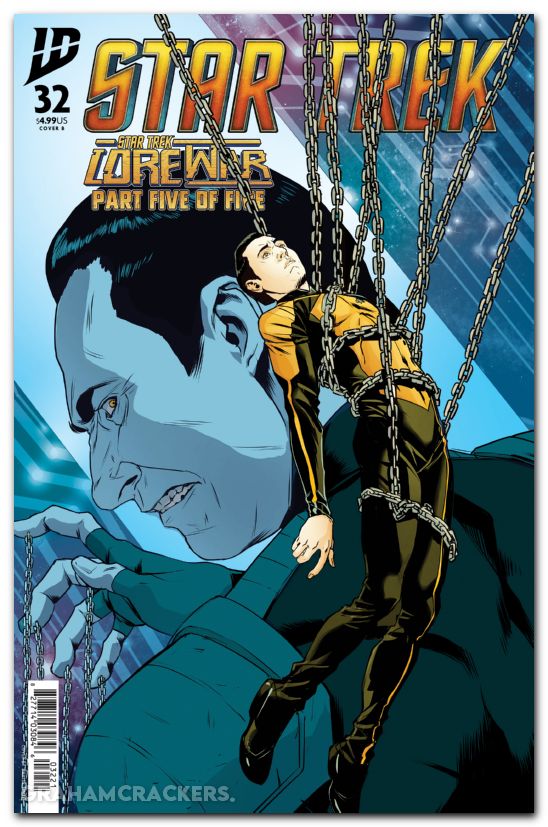 Star Trek #32 (2022) cover b tinto variant