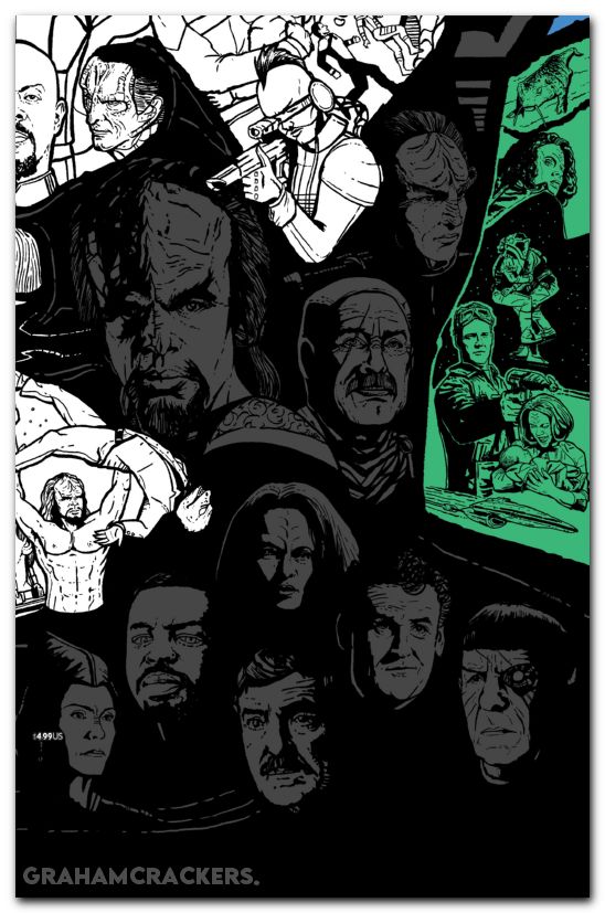 Star Trek #32 (2022) cover c lendl virgin variant