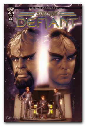 Star Trek Defiant #22 cover a