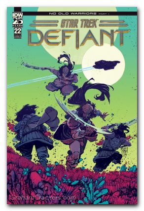 Star Trek Defiant #22 cover b corona variant